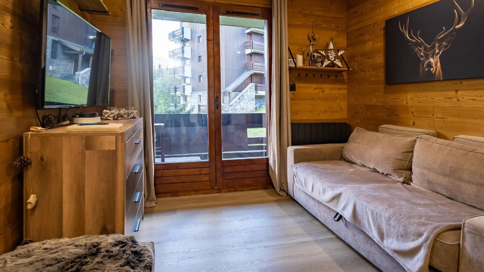 Appartement 3 Pieces Avec Balcon, Wifi Et Animaux Acceptes A Meribel - Fr-1-355-201